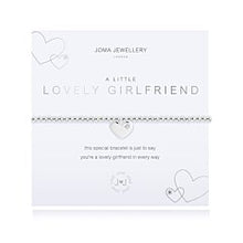 Load image into Gallery viewer, A LITTLE | LOVELY GIRLFRIEND | Silver | Bracelet | 17.5cm stretch - Zebra Blush
