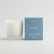 Load image into Gallery viewer, Sea Salt, Lamorna Glass Candle
