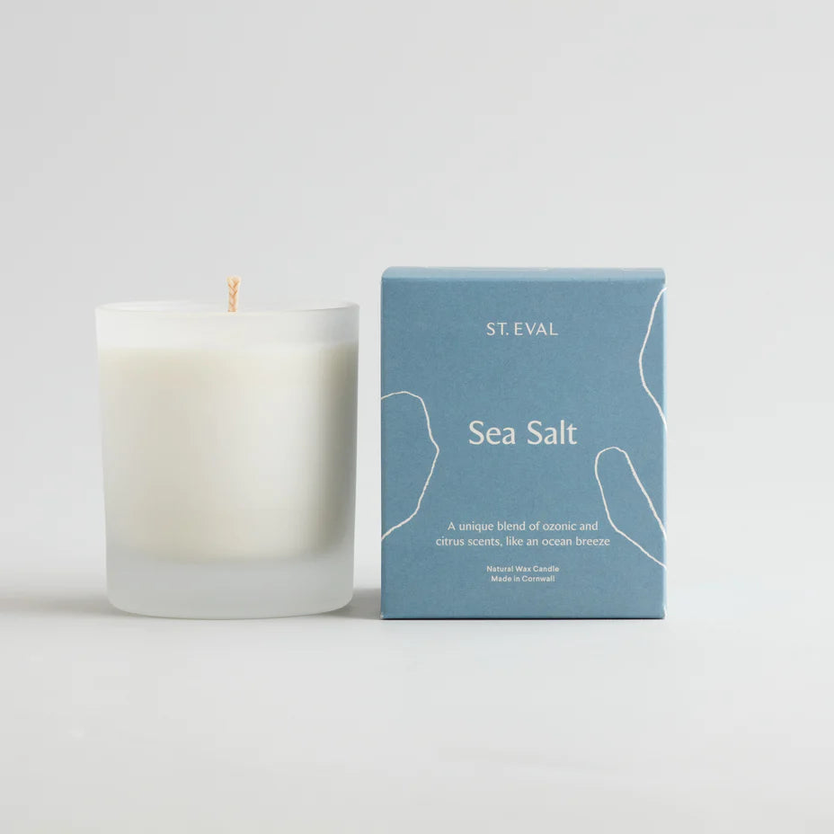 Sea Salt, Lamorna Glass Candle