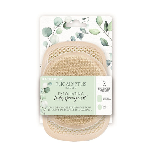 Eucalyptus Sponge 2PK - Zebra Blush