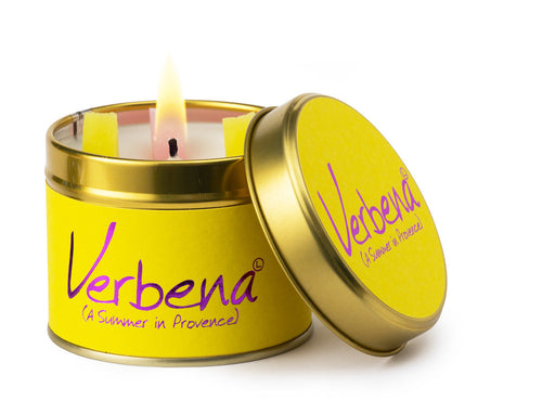 Verbena Scented Candle - Zebra Blush