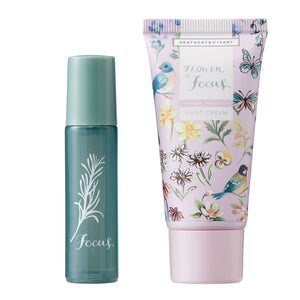 Flower Of Focus Supercharge Duo (Hand Cream 30ml & Perfume Gel 10ml)