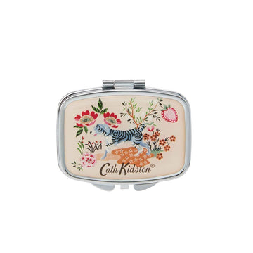 Cath Kidston Artists Kingdom Mirror Compact Lip Balm 6g (in display tray) - Zebra Blush