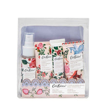 Load image into Gallery viewer, Cath Kidston Artists Kingdom Daily Essentials (30ml Hand Cream, 30ml Hydrate Scent Refresh Hand Gel, 30ml Body Mist &amp; 10ml Lip B - Zebra Blush
