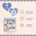 Load image into Gallery viewer, Cath Kidston Artists Kingdom Daily Essentials (30ml Hand Cream, 30ml Hydrate Scent Refresh Hand Gel, 30ml Body Mist &amp; 10ml Lip B - Zebra Blush
