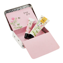 Load image into Gallery viewer, Busy Bees Hand &amp; Lip Tin (Hand Cream 50ml &amp; Lip Balm 10ml)
