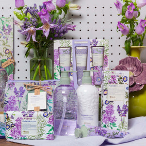 RHS Lavender Garden Shea Butter & Glycerin Scented Everyday Hand Cream 100ml - Zebra Blush