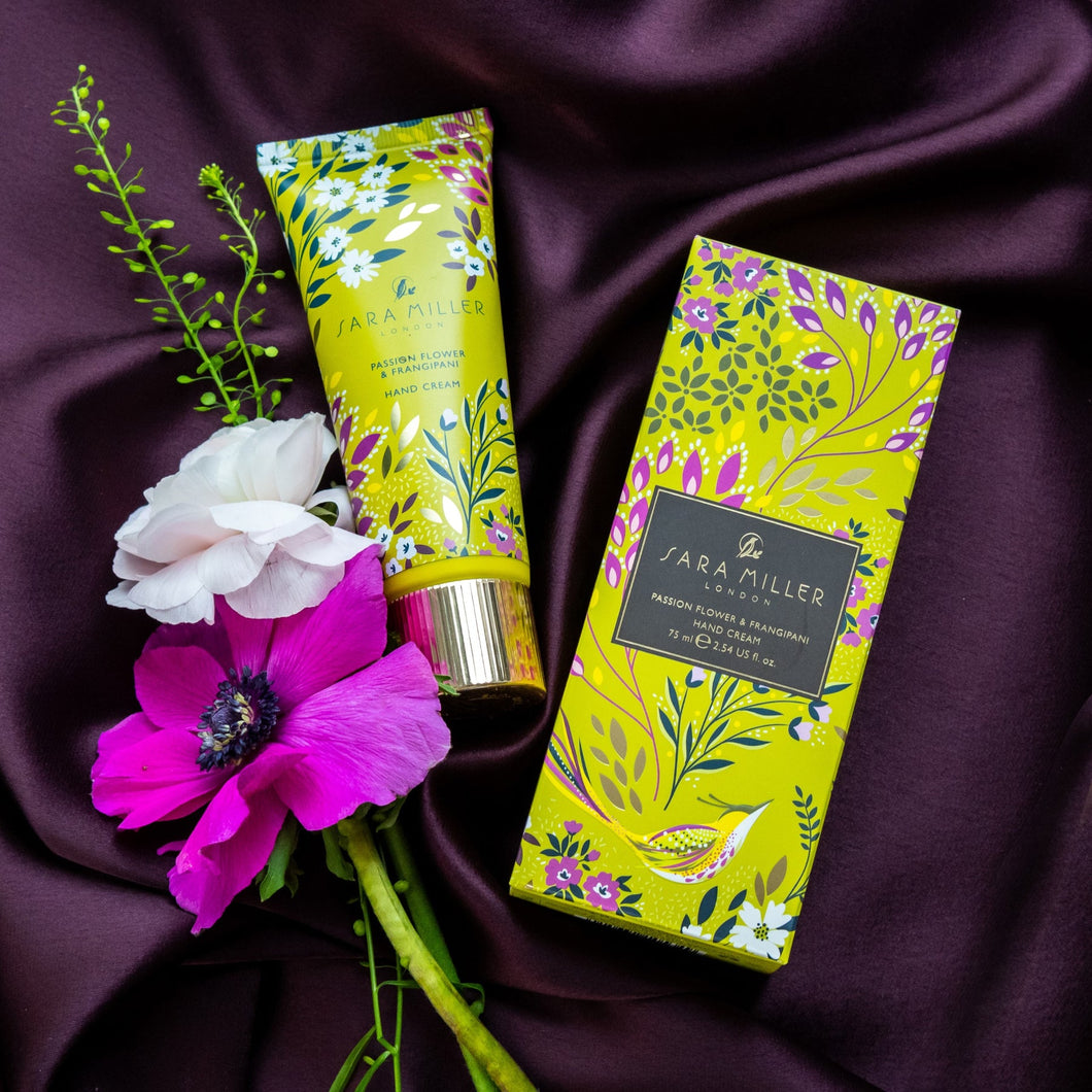 Sara Miller Havali Garden  Hand Cream 75ml (Passion Flower & Frangipani)