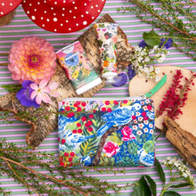 Load image into Gallery viewer, Myrtle Woods Cosmetic Pouch (30ml Hand Cream, 15ml Hydrate Scent Refresh Hand Spray) - Zebra Blush
