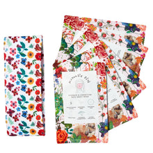 Load image into Gallery viewer, Myrtle Woods Feel Fabulous Kit (5 x Hydrate and Condition Face Sheet Masks with a printed Head Band) - Zebra Blush
