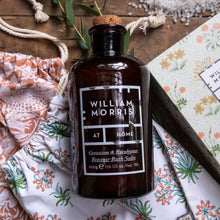 Load image into Gallery viewer, Useful &amp; Beautiful 600g Botanic Bath Salts (in glass bottle) - Zebra Blush
