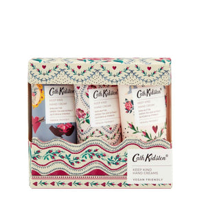 Cath Kidston Keep Kind Hand Cream Trio - Zebra Blush