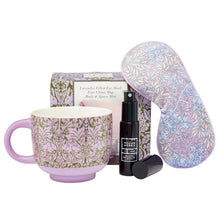 Load image into Gallery viewer, WMAH Forest Bathing Take a Breath Set (Fina China Mug, Velvet Lavender Filled Eye Mask, Body &amp; Space Mist 30ml)
