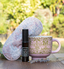 Load image into Gallery viewer, WMAH Forest Bathing Take a Breath Set (Fina China Mug, Velvet Lavender Filled Eye Mask, Body &amp; Space Mist 30ml)
