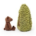Load image into Gallery viewer, Forest Fauna Bear - Zebra Blush
