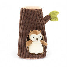 Load image into Gallery viewer, Forest Fauna Owl - Zebra Blush
