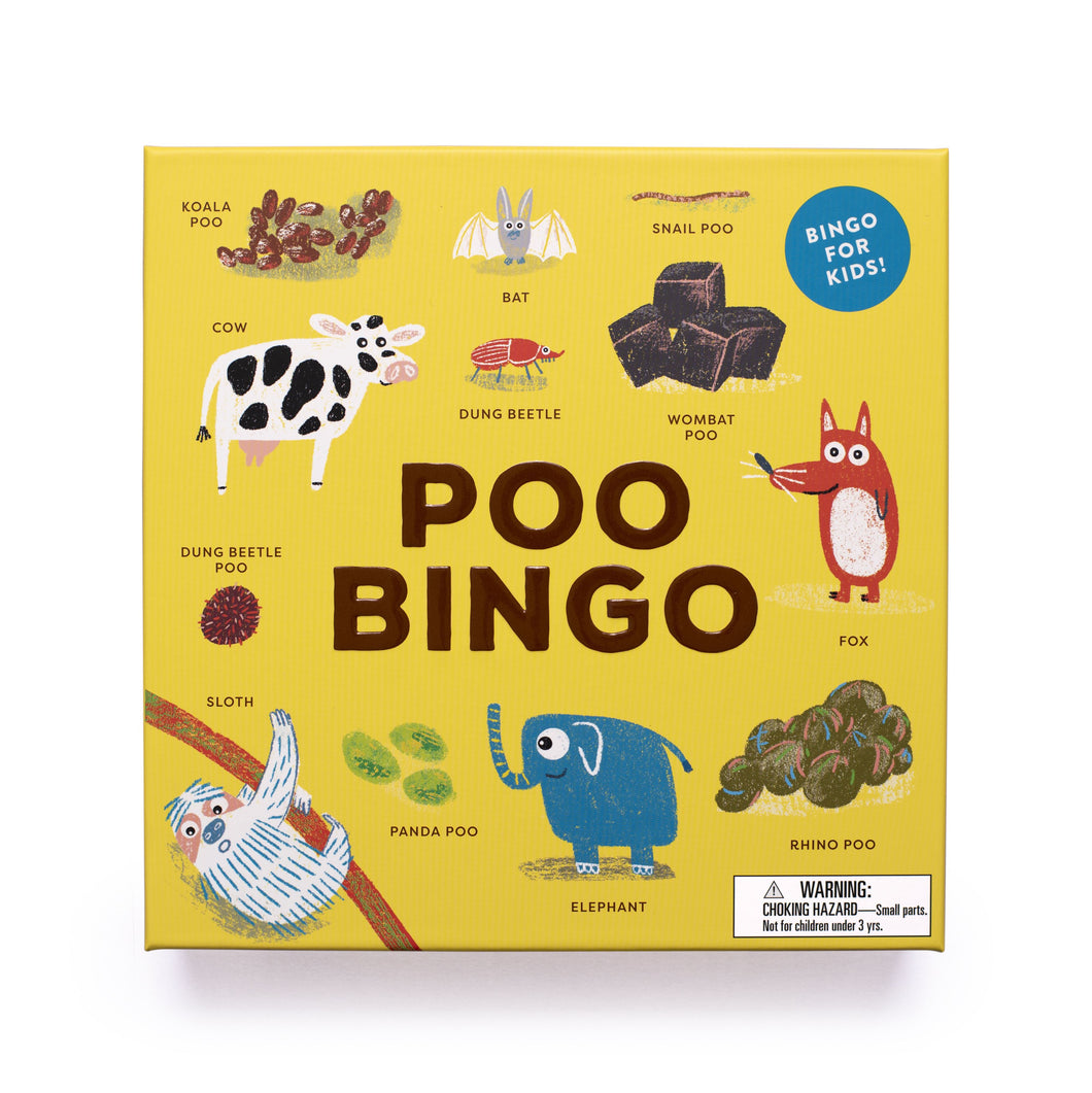 Poo Bingo - Zebra Blush