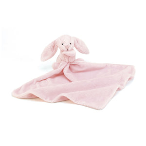 Bashful Pink Bunny Soother - Zebra Blush