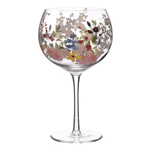 Sophia Floral Gin Glass