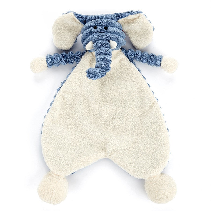 Cordy Roy Baby Elephant Soother - Zebra Blush