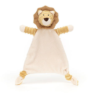Cordy Roy Baby Lion Soother - Zebra Blush