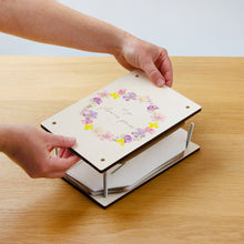 Load image into Gallery viewer, Truly Fairy Wooden Flower Press - Zebra Blush
