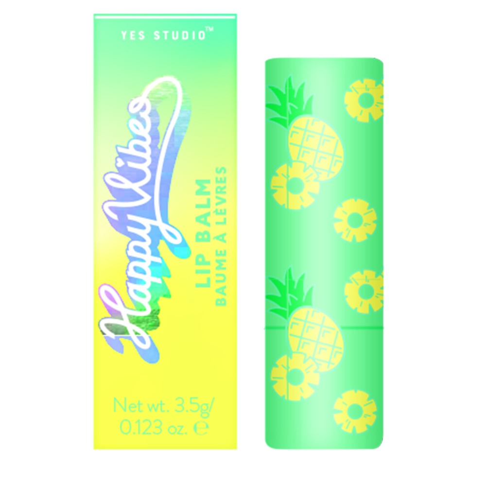 Yes Studio Pineapple Lip Balm - Zebra Blush