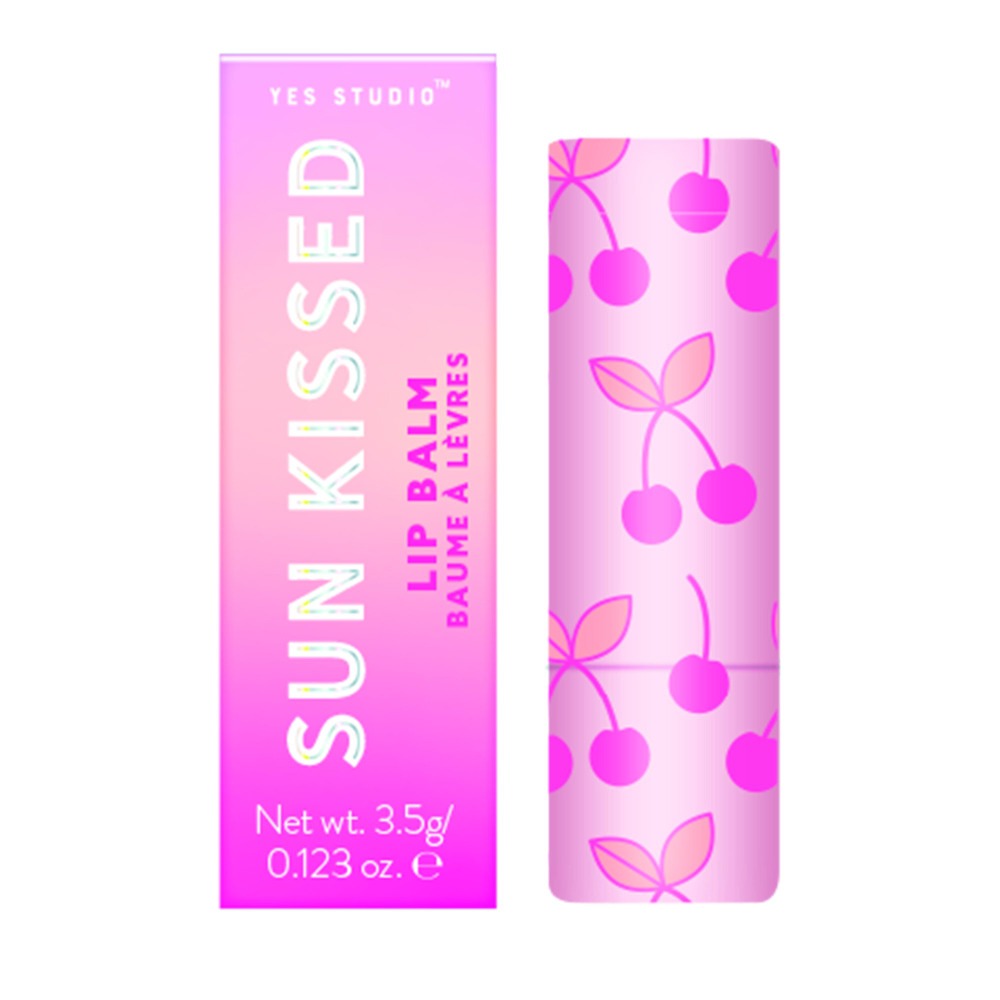 Yes Studio Cherry Lip Balm - Zebra Blush