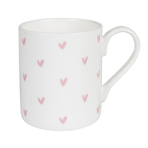 Mug Hearts 'Pink'