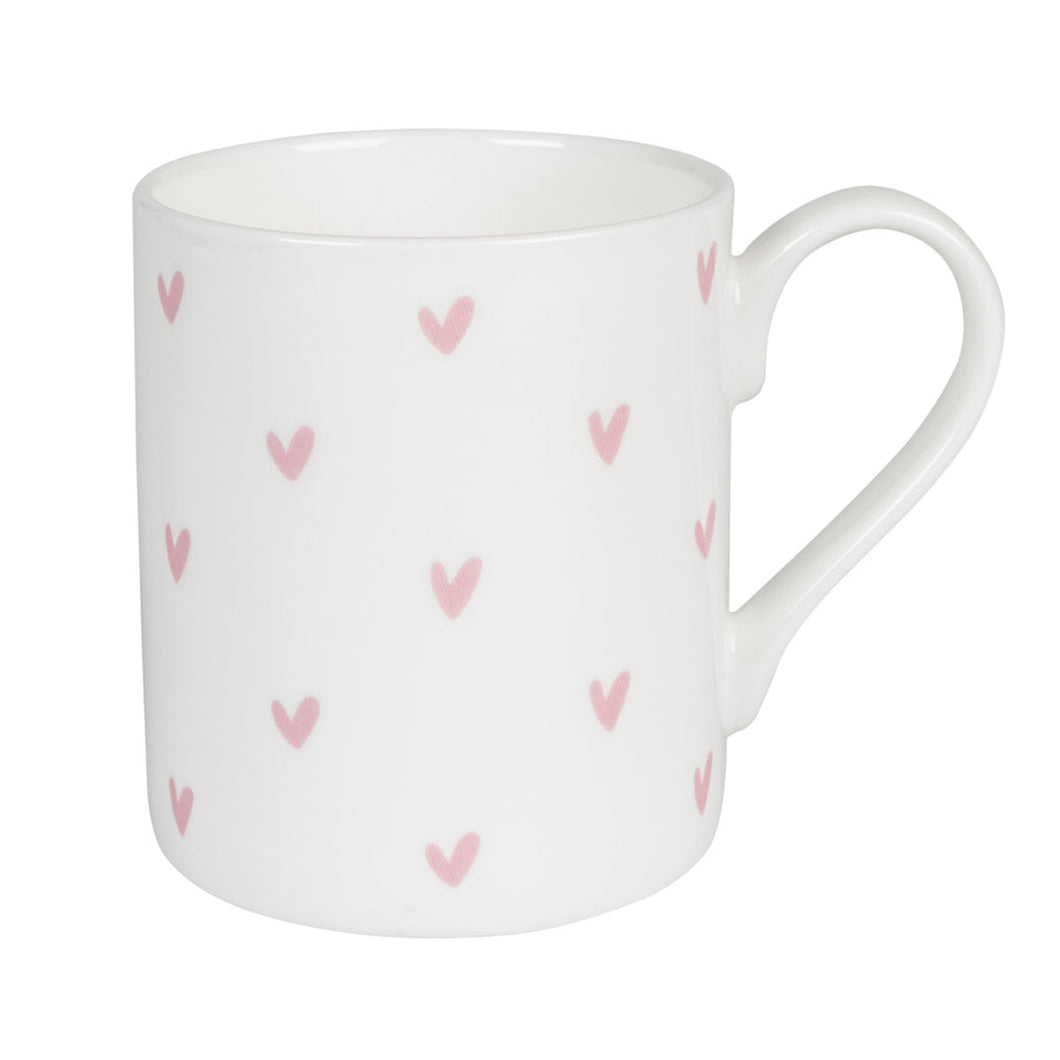 Mug Hearts 'Pink'