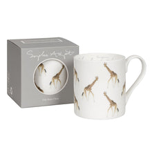 Load image into Gallery viewer, Mug - Standard - ZSL - Giraffe - Zebra Blush
