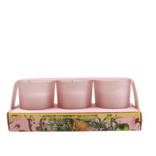 Load image into Gallery viewer, Oriental Flower Scent Candles- Set of 3
