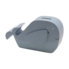 Load image into Gallery viewer, Petit Cheri Whale Money Box 20cm
