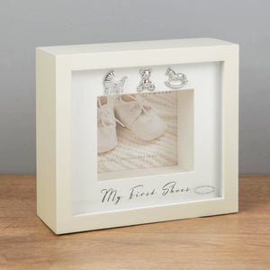 Bambino My First Shoes Keepsake Display Box - Zebra Blush