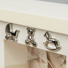 Load image into Gallery viewer, Bambino My First Shoes Keepsake Display Box - Zebra Blush
