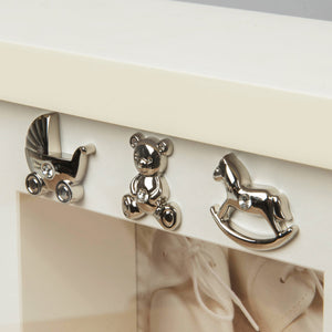 Bambino My First Shoes Keepsake Display Box - Zebra Blush