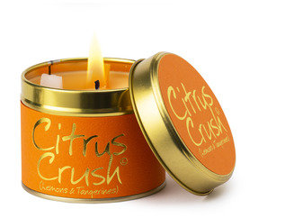 Citrus Crush Scented Candle - Zebra Blush