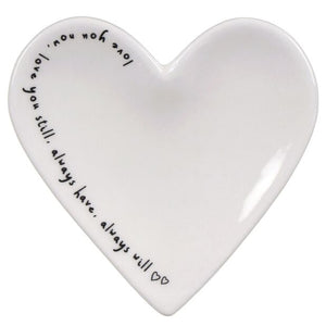 Send With Love Heart Ring Dish