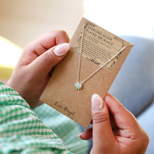 Load image into Gallery viewer, Daisy Charm Necklace in Silver
