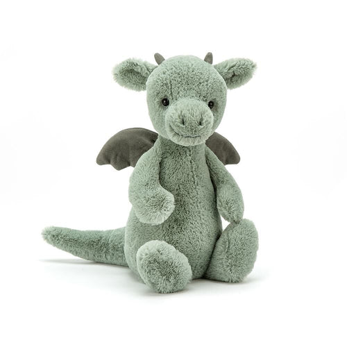 Bashful Dragon - Small - Zebra Blush