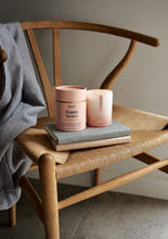 Load image into Gallery viewer, Happy Space Scented Candle - Rose Geranium and Amber - Zebra Blush
