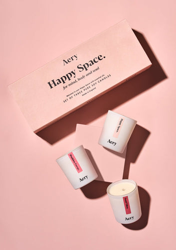 Happy Space Aromatherapy Gift - Zebra Blush