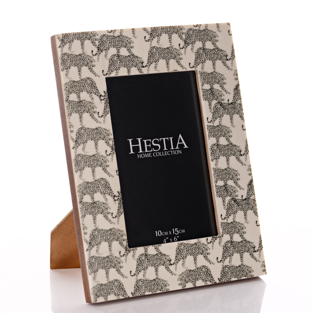 Resin Jaguar Print Photo Frame 4