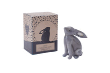 Load image into Gallery viewer, Send With Love Lucky Grey Glass Stargazing Hare
