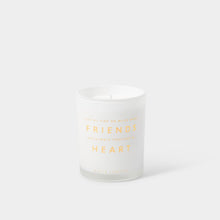 Load image into Gallery viewer, Friends Are Always Together At Heart&#39; Candle Fresh Linen and White Lily
