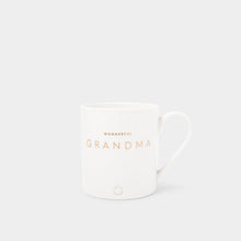 Load image into Gallery viewer, Porcelain Mug &#39;Wonderful Grandma&#39;
