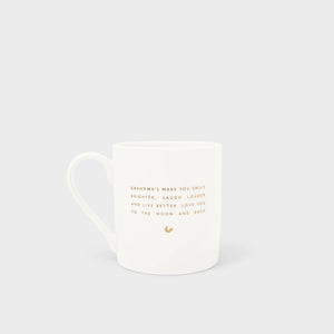 Porcelain Mug 'Wonderful Grandma'