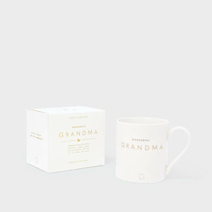 Porcelain Mug 'Wonderful Grandma'