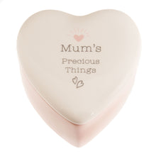 Load image into Gallery viewer, Love Life Heart Trinket Box - Mum&#39;s Precious Things
