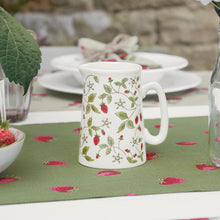 Load image into Gallery viewer, Jug - Small - Strawberries - Zebra Blush
